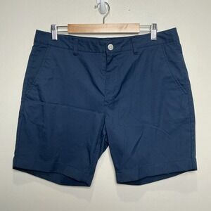 Bonobos Golf Shorts Mens 36 Navy Chino Lightweight Performance 8" Inseam Preppy